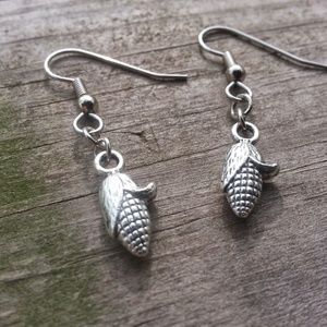 Corn Maize Earrings Harvest Autumn Fall